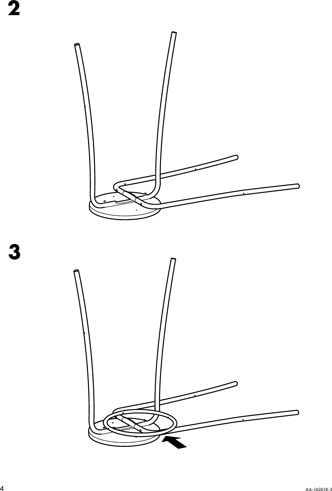 Page 4 of 8 - Ikea Ikea-Agne-Barstool-29-Assembly-Instruction