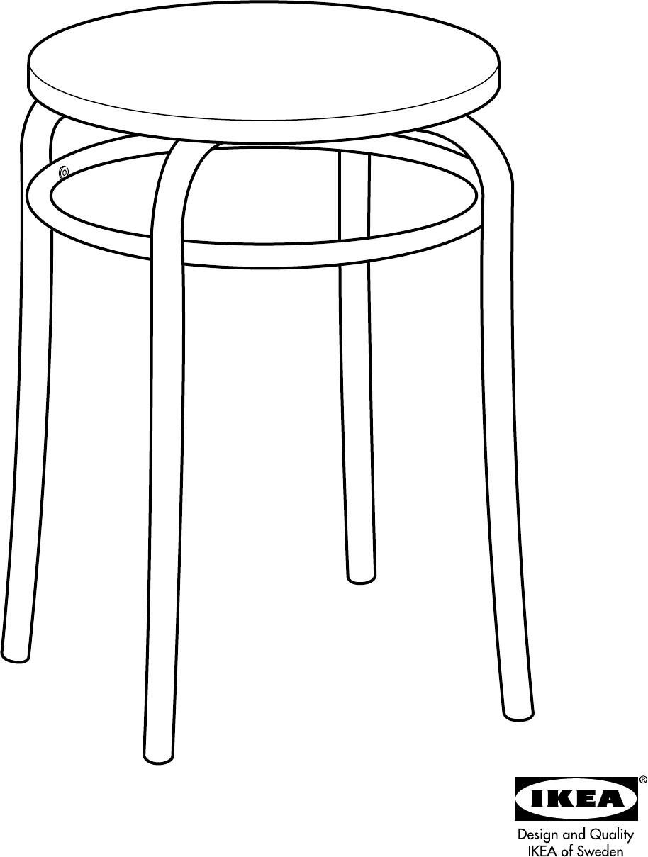 ikea agne stool