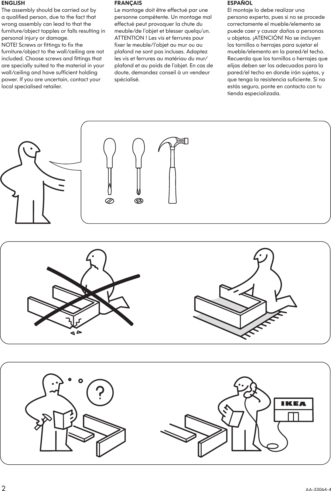 Ikea Akurum Wall Corner Assembly Instruction