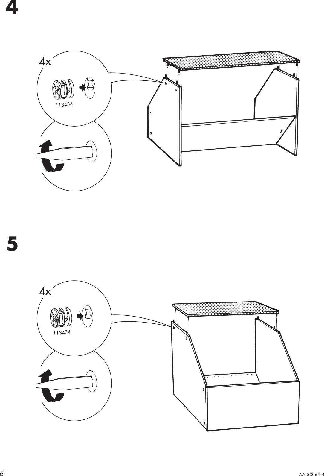 Ikea Akurum Wall Corner Assembly Instruction