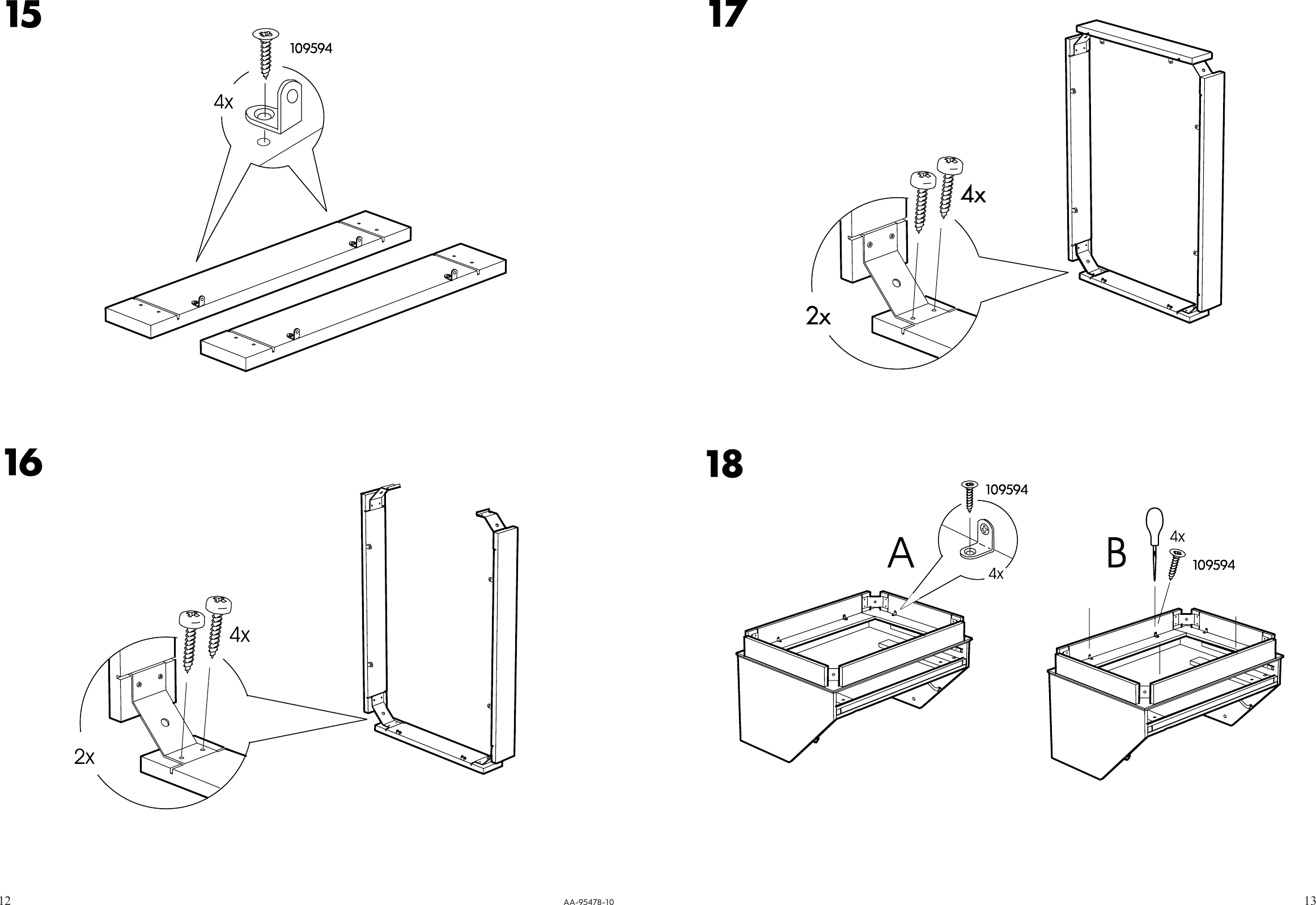 Page 12 of 12 - Ikea Ikea-Alve-Secretary-31-7-8X40-1-8-Assembly-Instruction