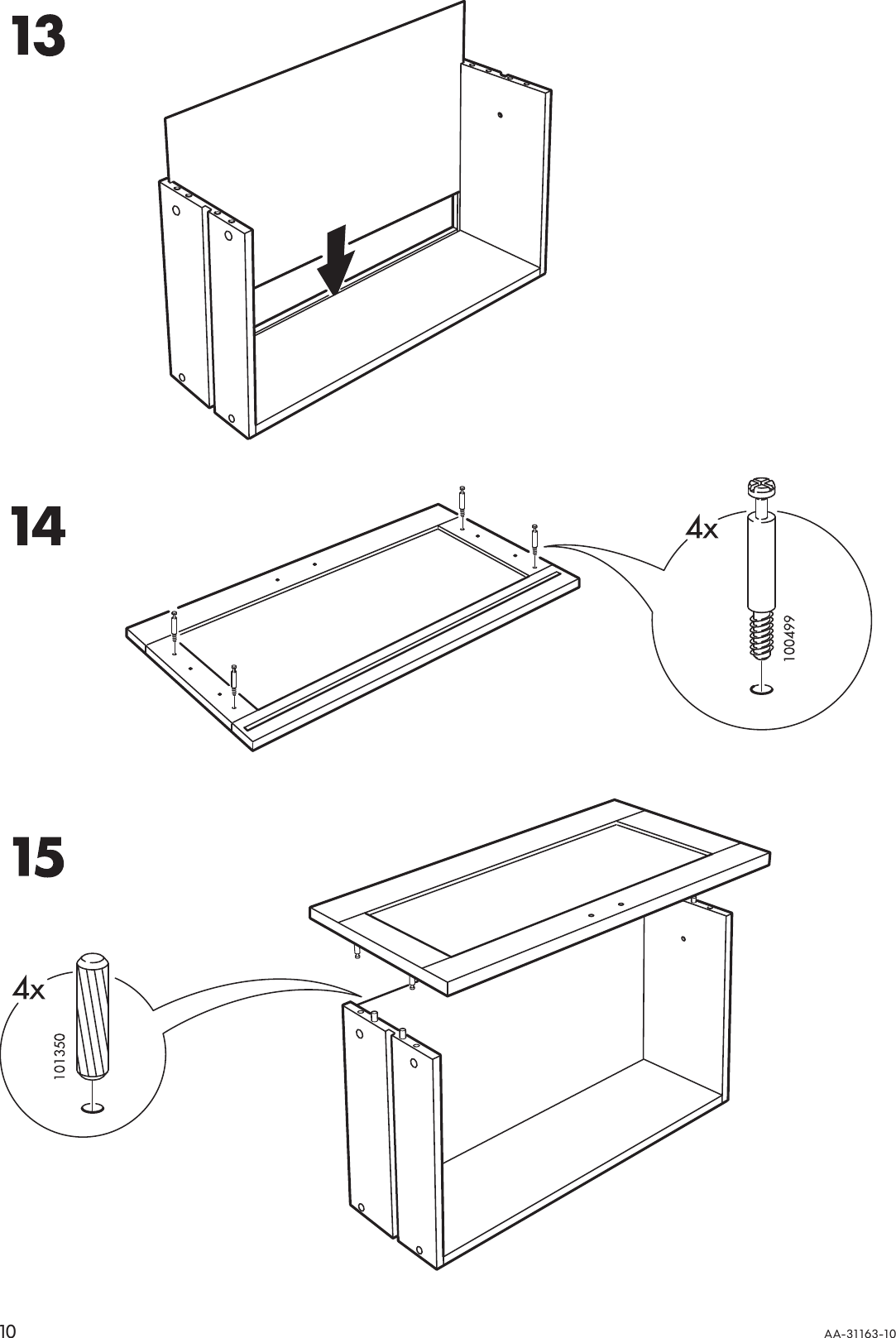 Page 10 of 12 - Ikea Ikea-Aneboda-Chest-3Drw-32-Assembly-Instruction