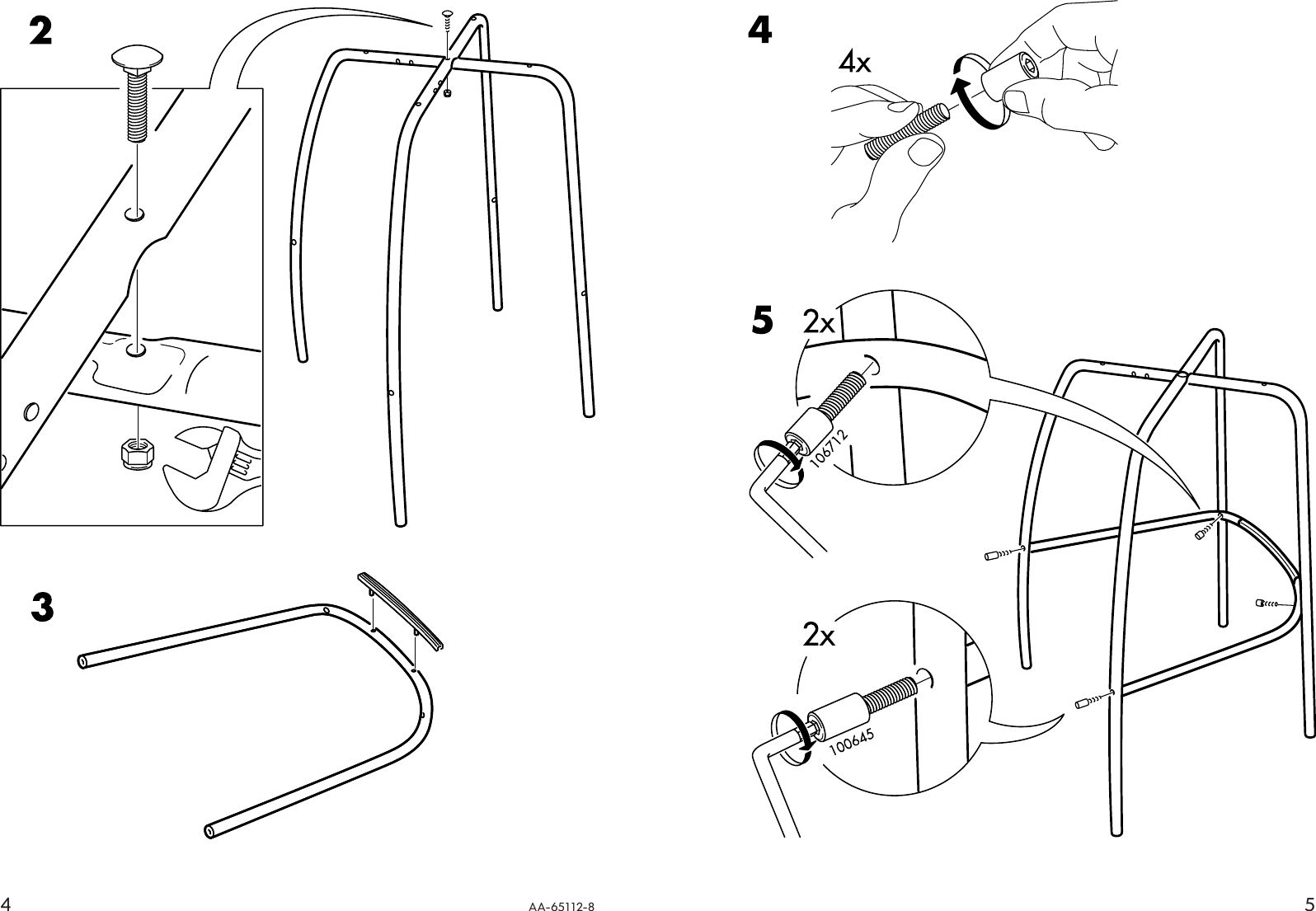 Page 4 of 4 - Ikea Ikea-Anssi-Bar-Stool-Backrest-29-Blk-Assembly-Instruction-2  Ikea-anssi-bar-stool-backrest-29-blk-assembly-instruction