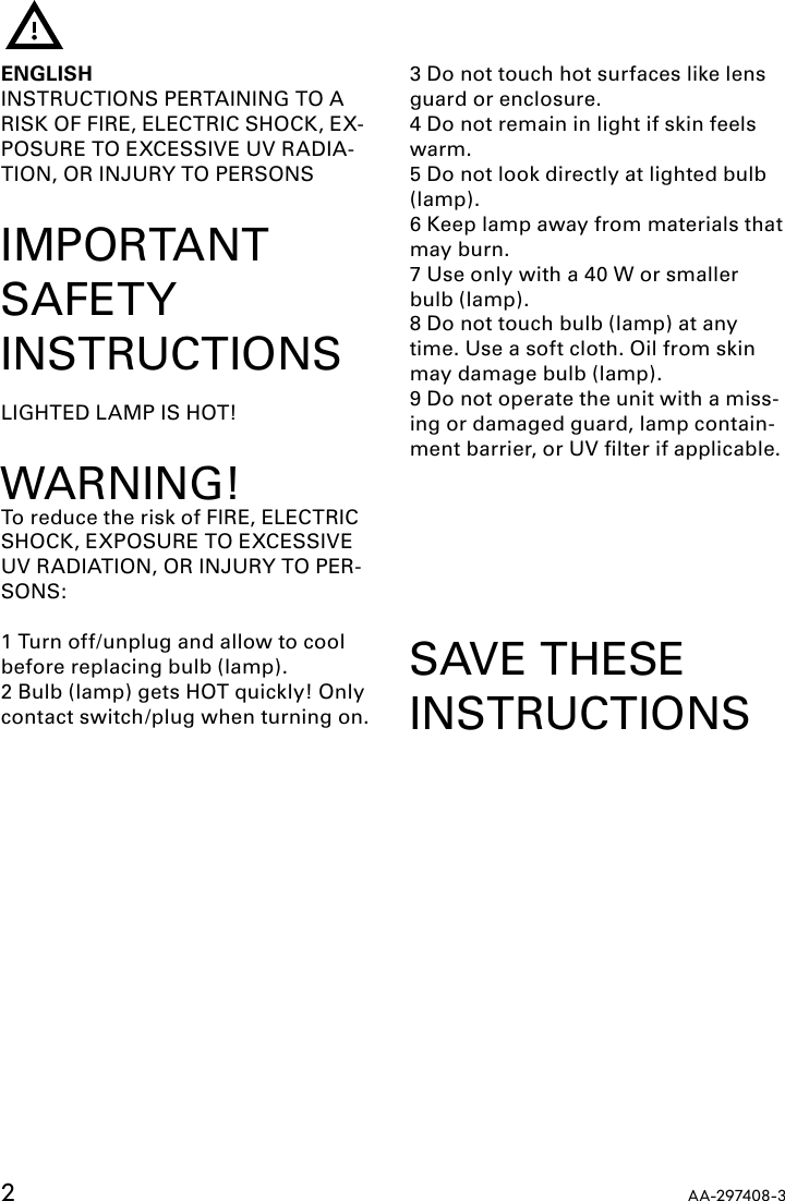 Page 2 of 12 - Ikea Ikea-Antifoni-Work-Lamp-Assembly-Instruction