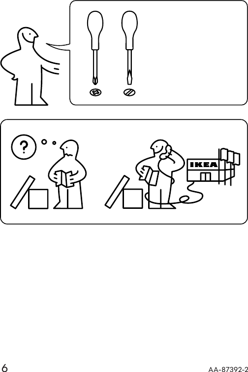 Page 6 of 8 - Ikea Ikea-Baren-Glass-Shelf-Assembly-Instruction