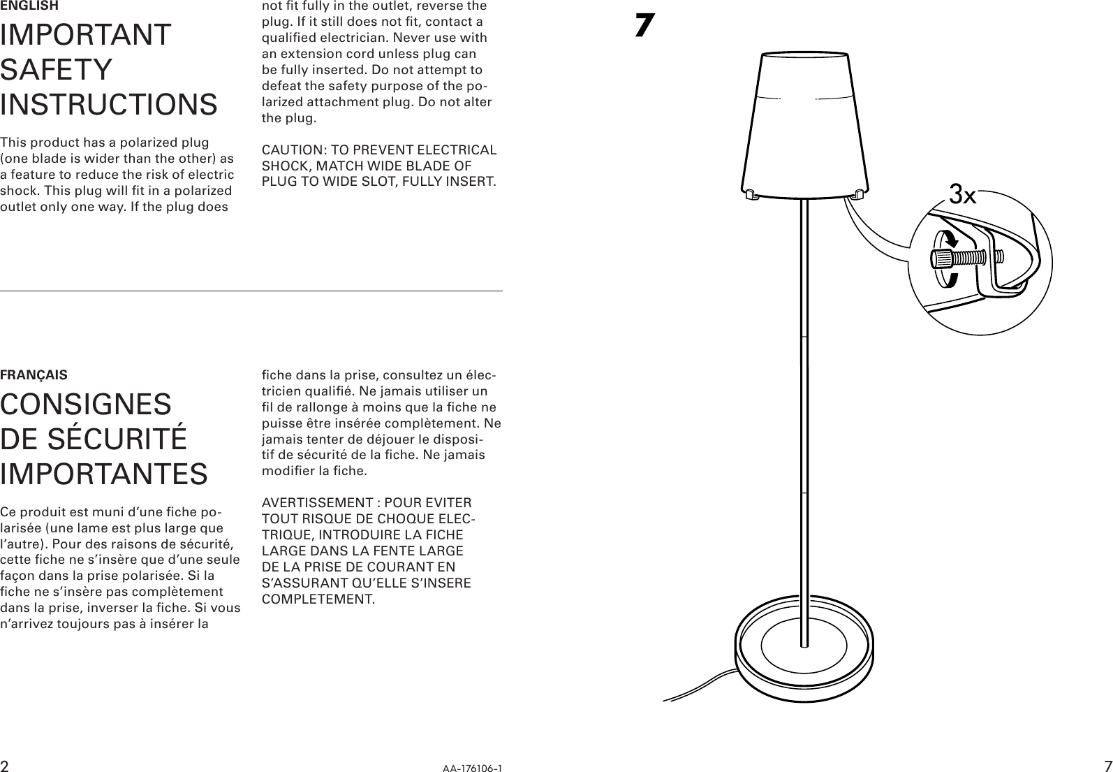 Ikea Basisk Aa 176104 1 Users Manual 7