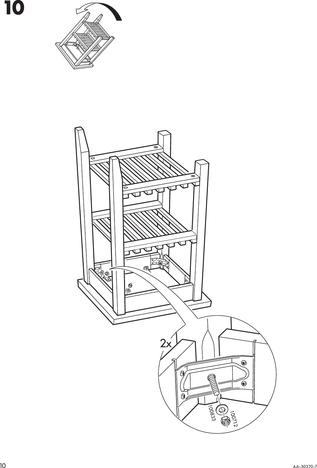 Ikea Bekvam Kitchen Cart 23 5 8X19 8 Assembly Instruction