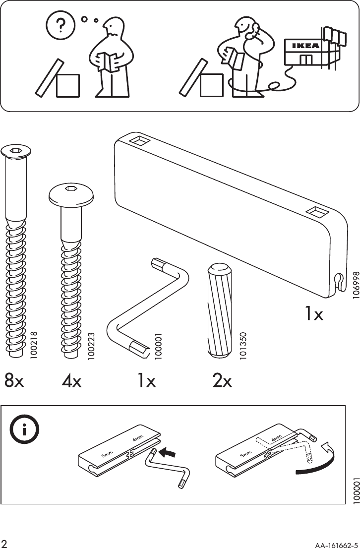Page 2 of 8 - Ikea Ikea-Bekvam-Step-Stool-Assembly-Instruction
