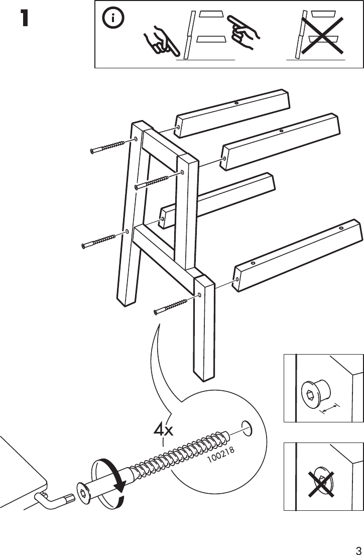 Page 3 of 8 - Ikea Ikea-Bekvam-Step-Stool-Assembly-Instruction