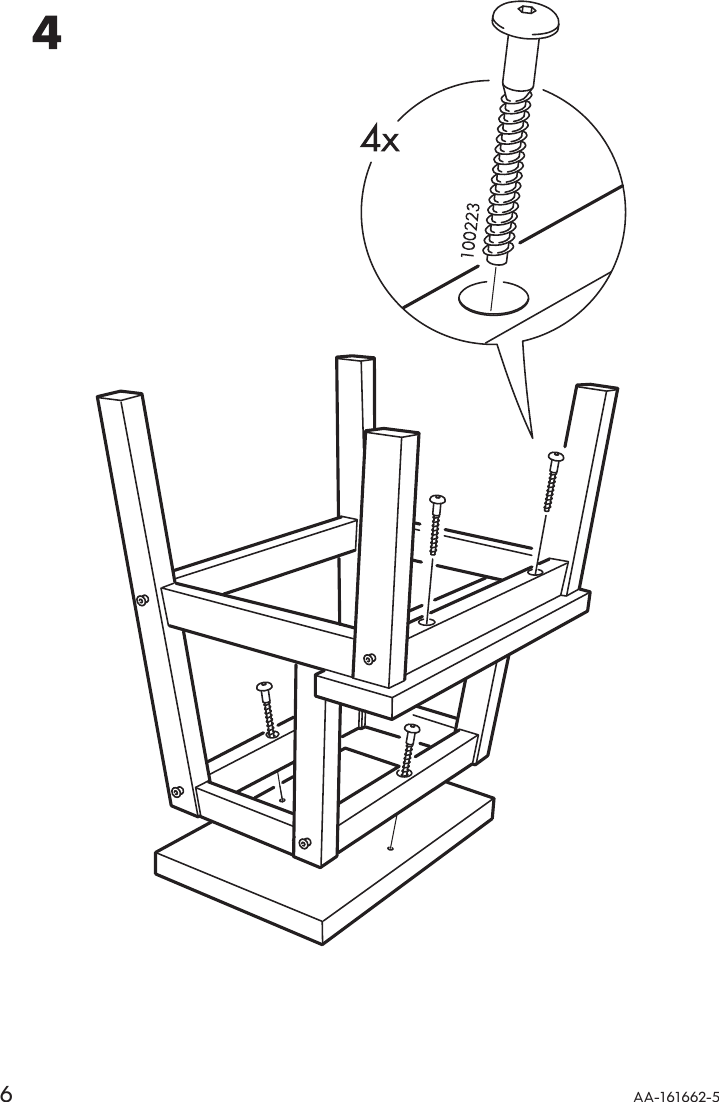 Page 6 of 8 - Ikea Ikea-Bekvam-Step-Stool-Assembly-Instruction