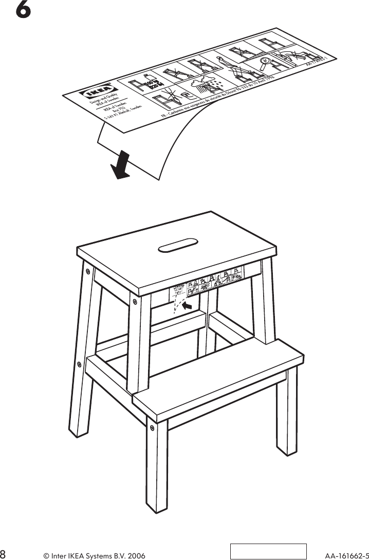 Page 8 of 8 - Ikea Ikea-Bekvam-Step-Stool-Assembly-Instruction