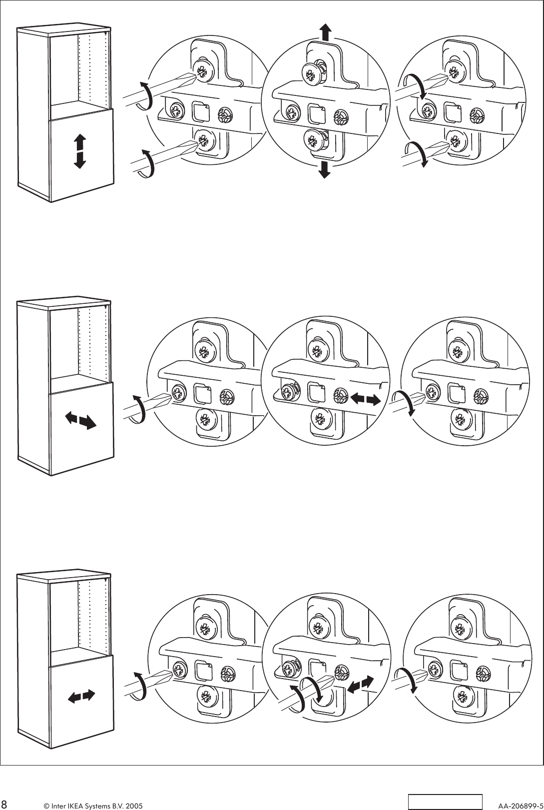 Page 8 of 8 - Ikea Ikea-Besta-Norum-Door-24X15-Assembly-Instruction