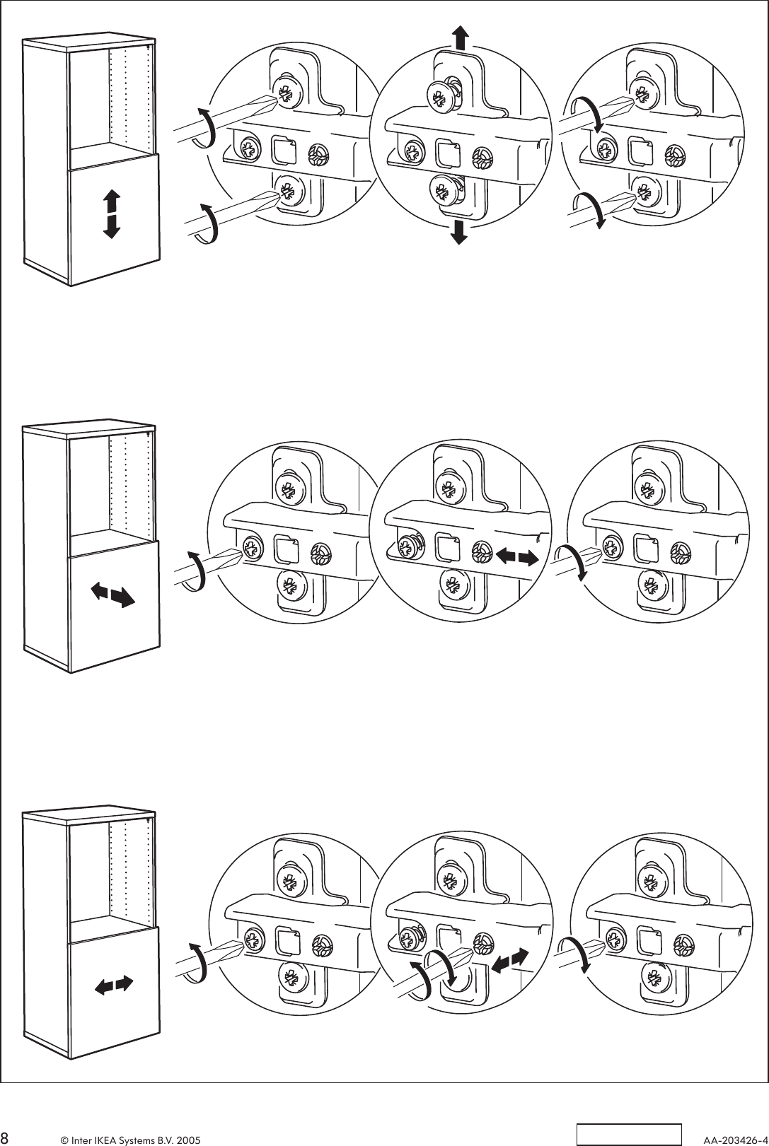 Page 8 of 8 - Ikea Ikea-Besta-Vara-Door-23-5-8X15-Assembly-Instruction