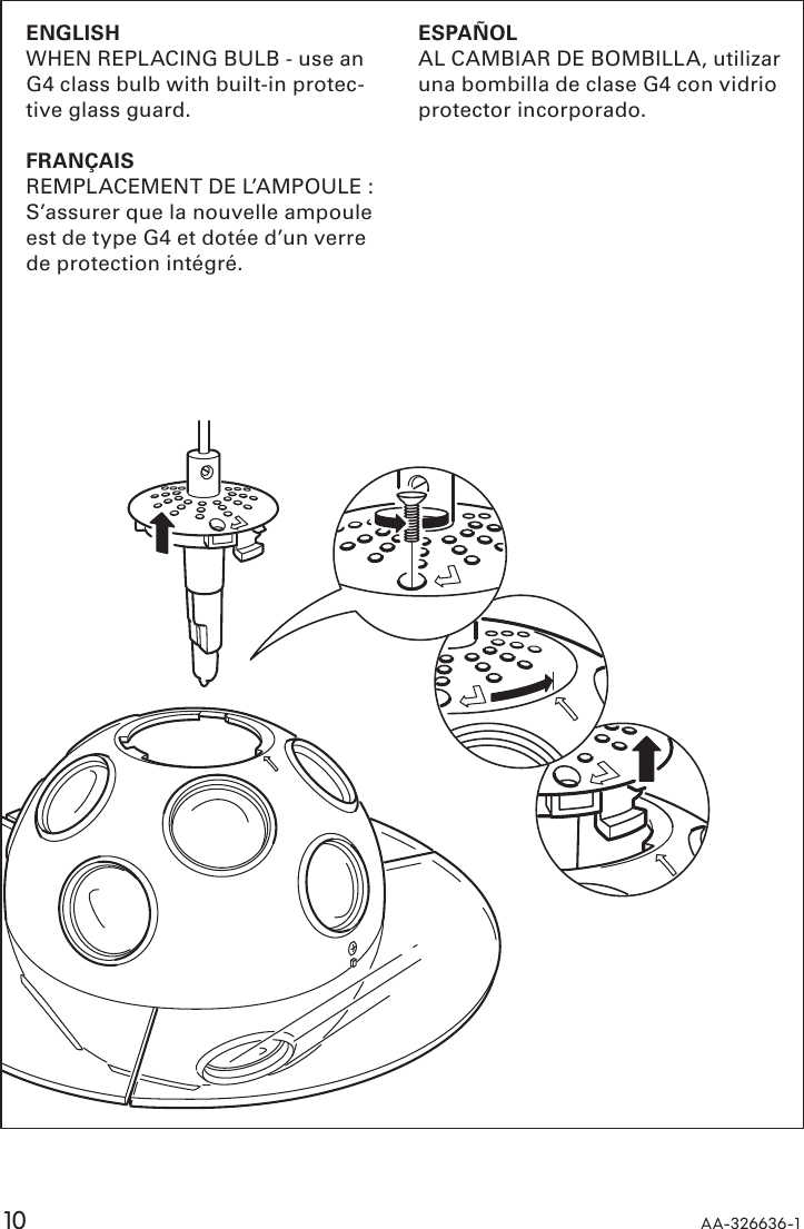 Page 10 of 12 - Ikea Ikea-Blimp-Pendant-Light-Assembly-Instruction