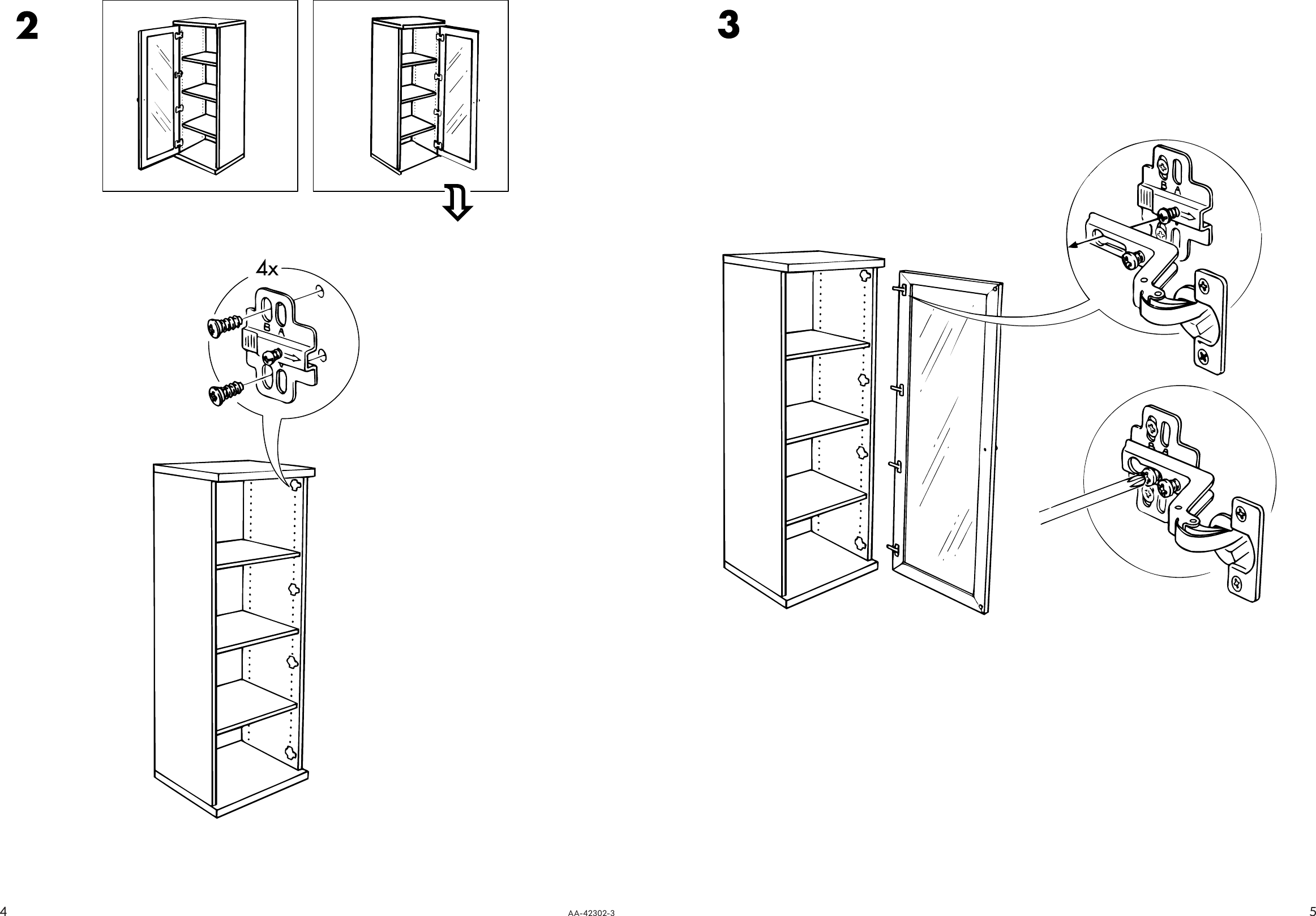 Page 4 of 4 - Ikea Ikea-Bonde-Door-14X55-Assembly-Instruction-3  Ikea-bonde-door-14x55-assembly-instruction