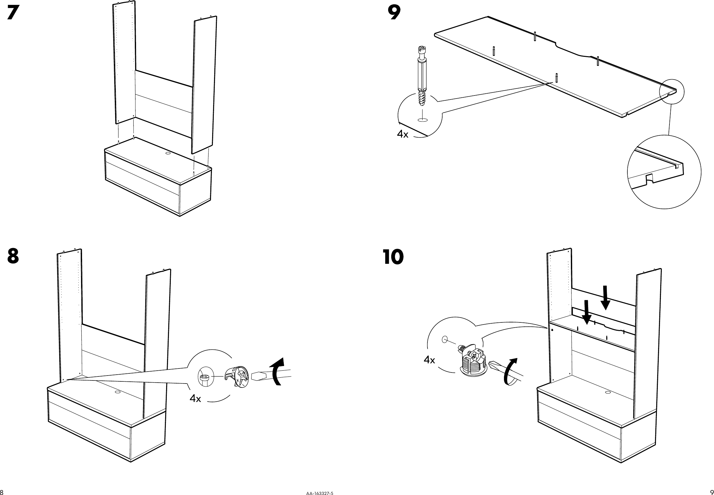 Page 8 of 8 - Ikea Ikea-Bonde-Tv-Bench-Top-Shelf-57X67-Assembly-Instruction-2  Ikea-bonde-tv-bench-top-shelf-57x67-assembly-instruction