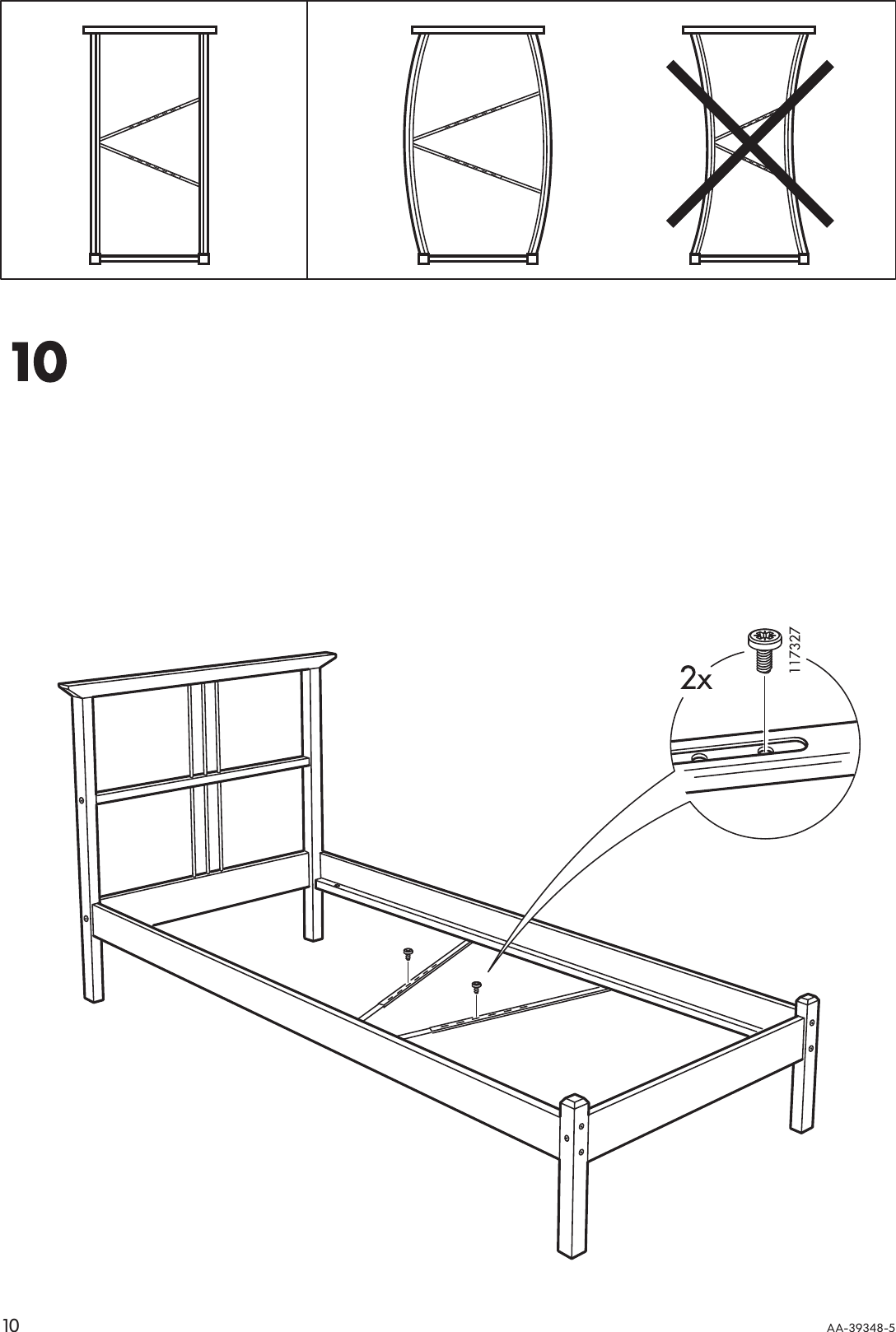 Ikea Dalselv Bed Frame Twin Assembly, Ikea Luroy Twin Bed Frame