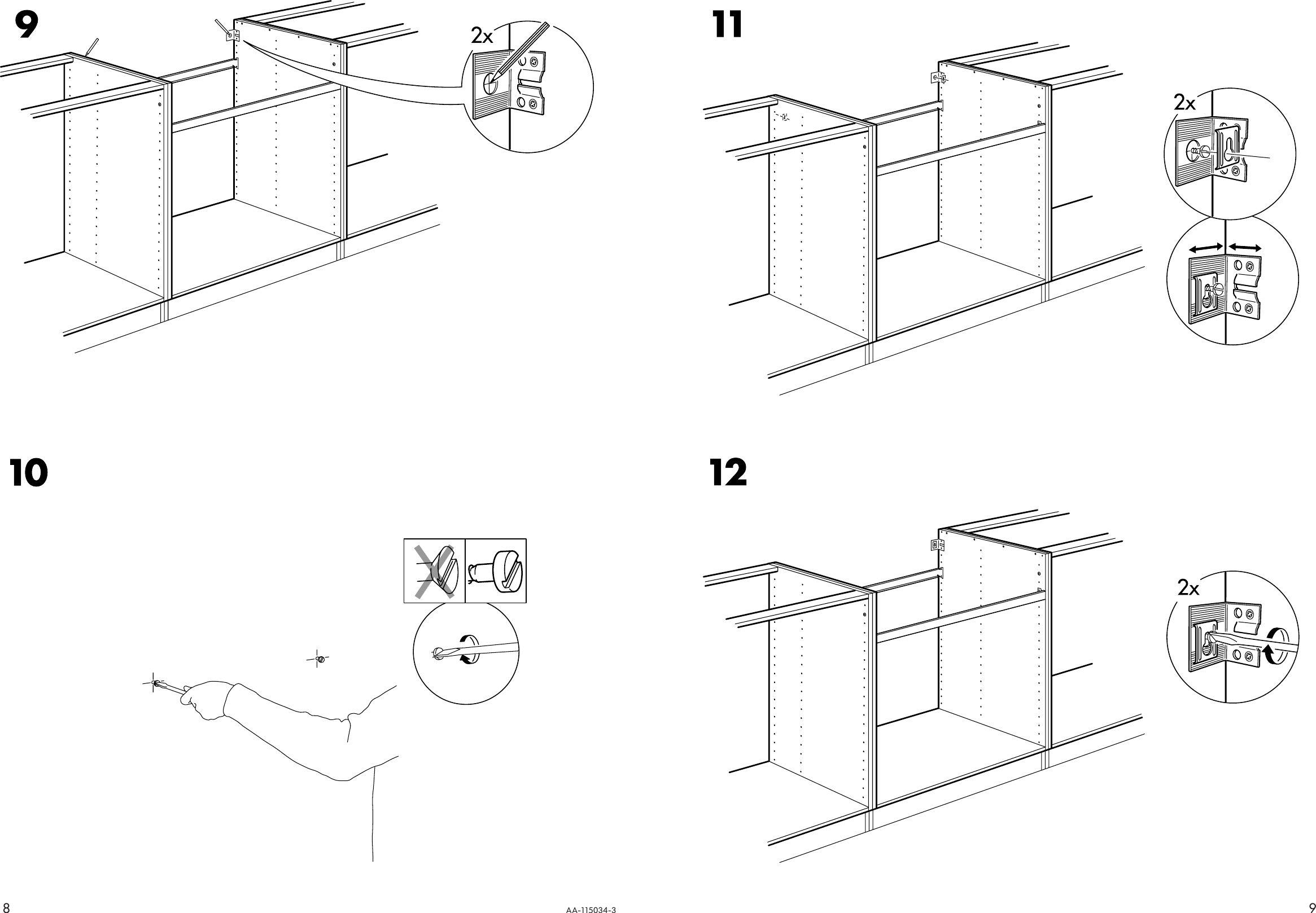 Page 8 of 8 - Ikea Ikea-Domsja-Double-Bowl-Sink-36-5-8X27-Assembly-Instruction