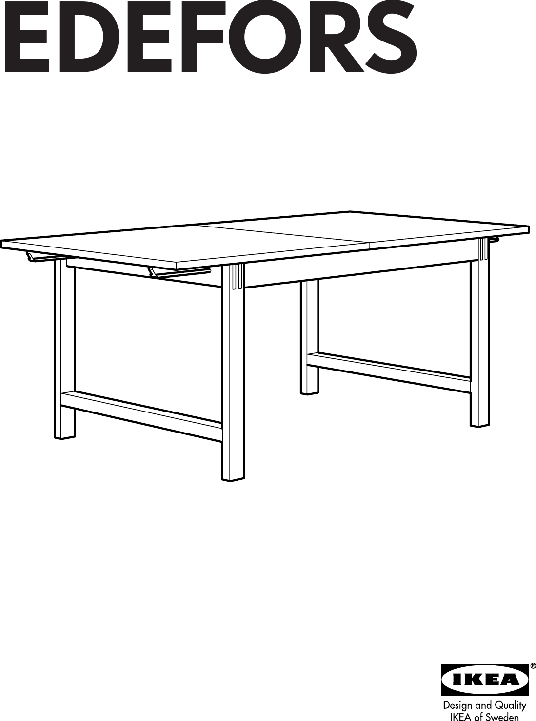 ikea edefors table