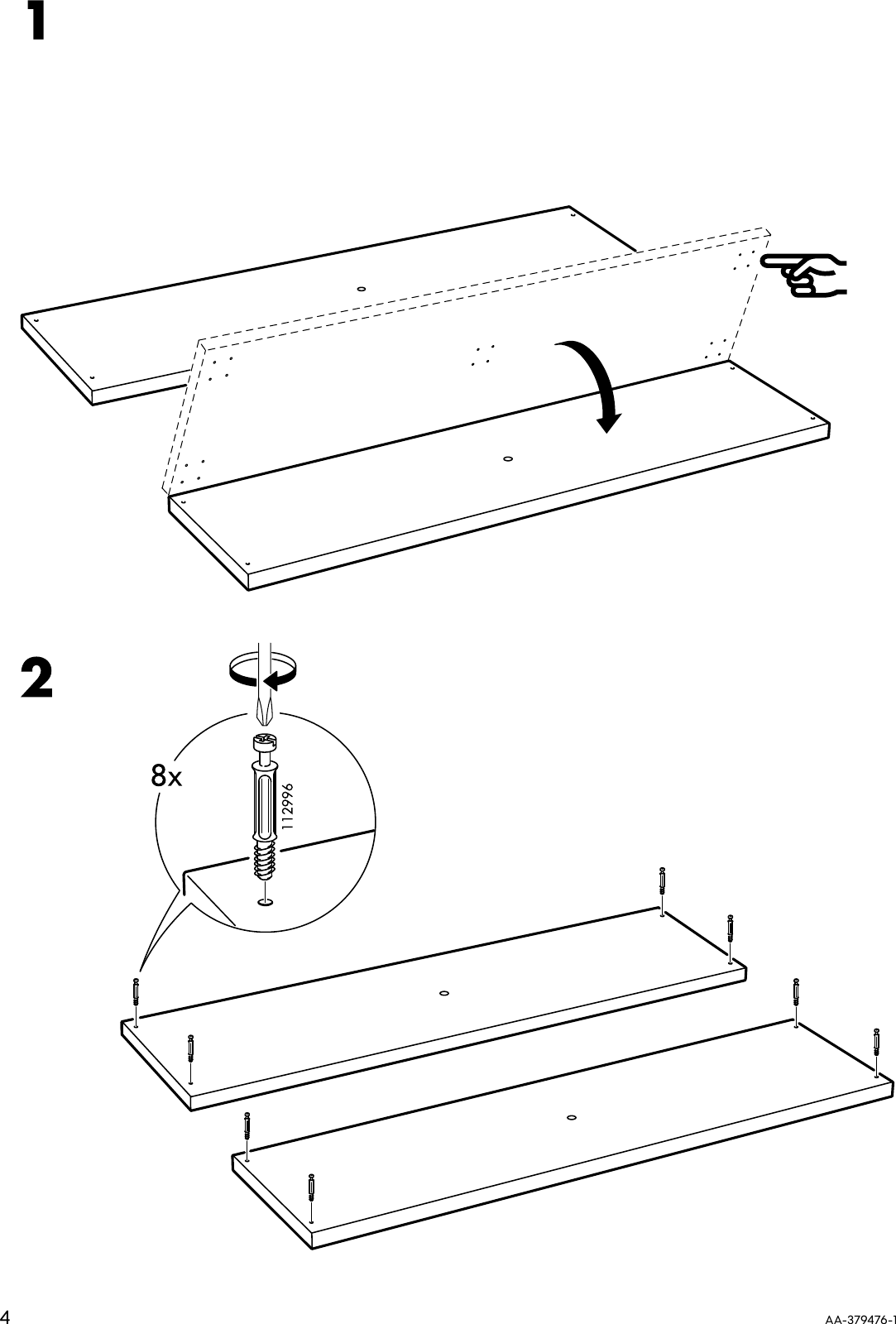 Page 4 of 8 - Ikea Ikea-Eina-Storage-Unit-Assembly-Instruction