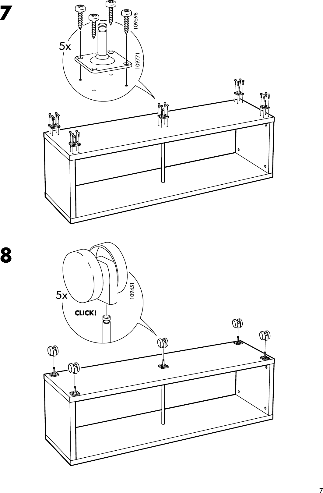 Page 7 of 8 - Ikea Ikea-Eina-Storage-Unit-Assembly-Instruction