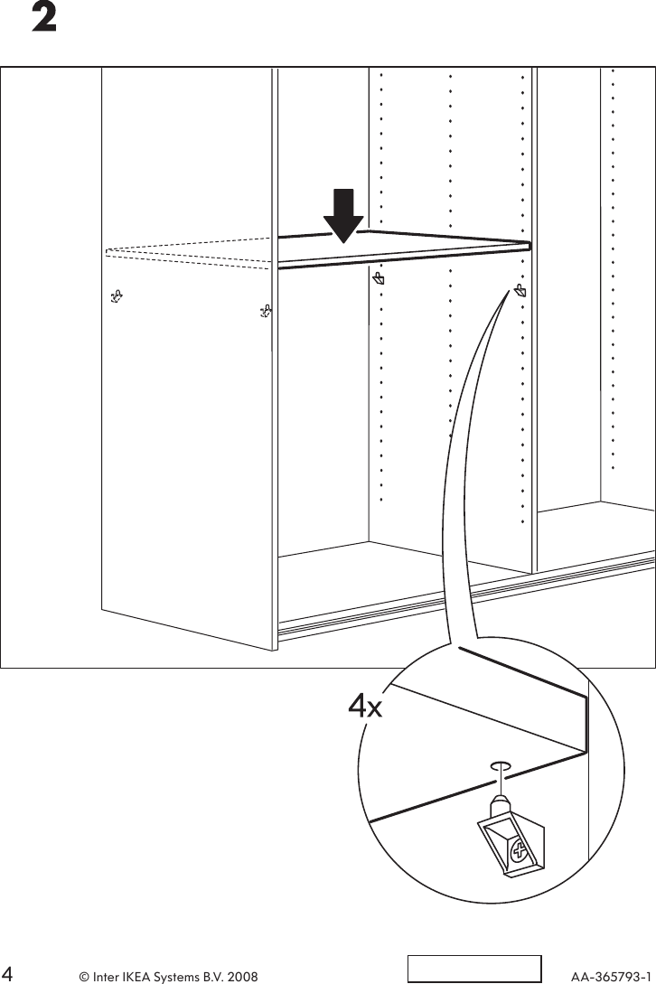 Page 4 of 4 - Ikea Ikea-Elga-Extra-Shelves-Assembly-Instruction