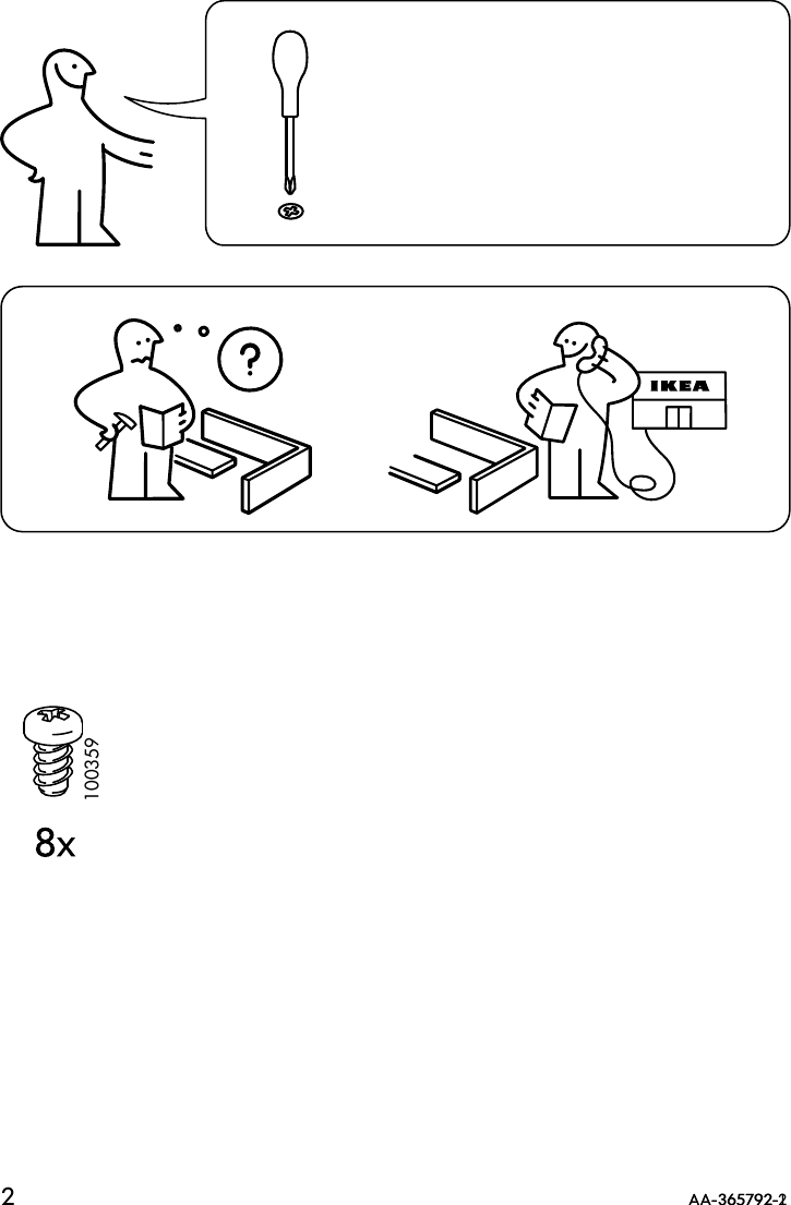 Page 2 of 4 - Ikea Ikea-Elga-Wire-Basket-Assembly-Instruction