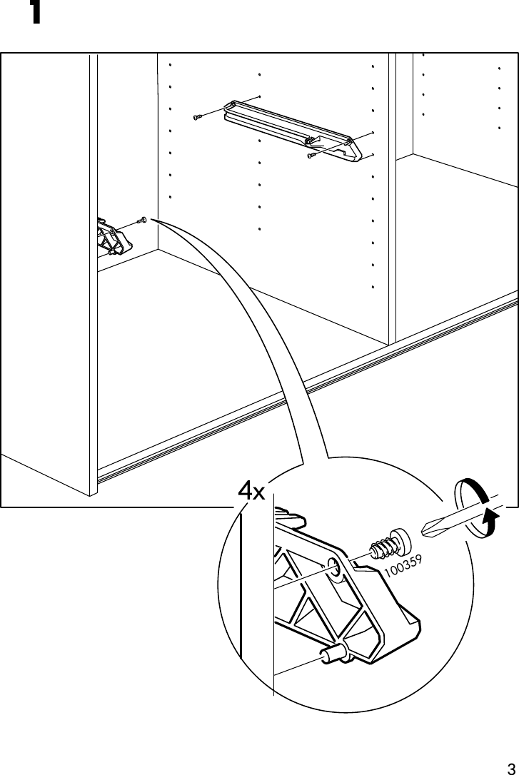 Page 3 of 4 - Ikea Ikea-Elga-Wire-Basket-Assembly-Instruction