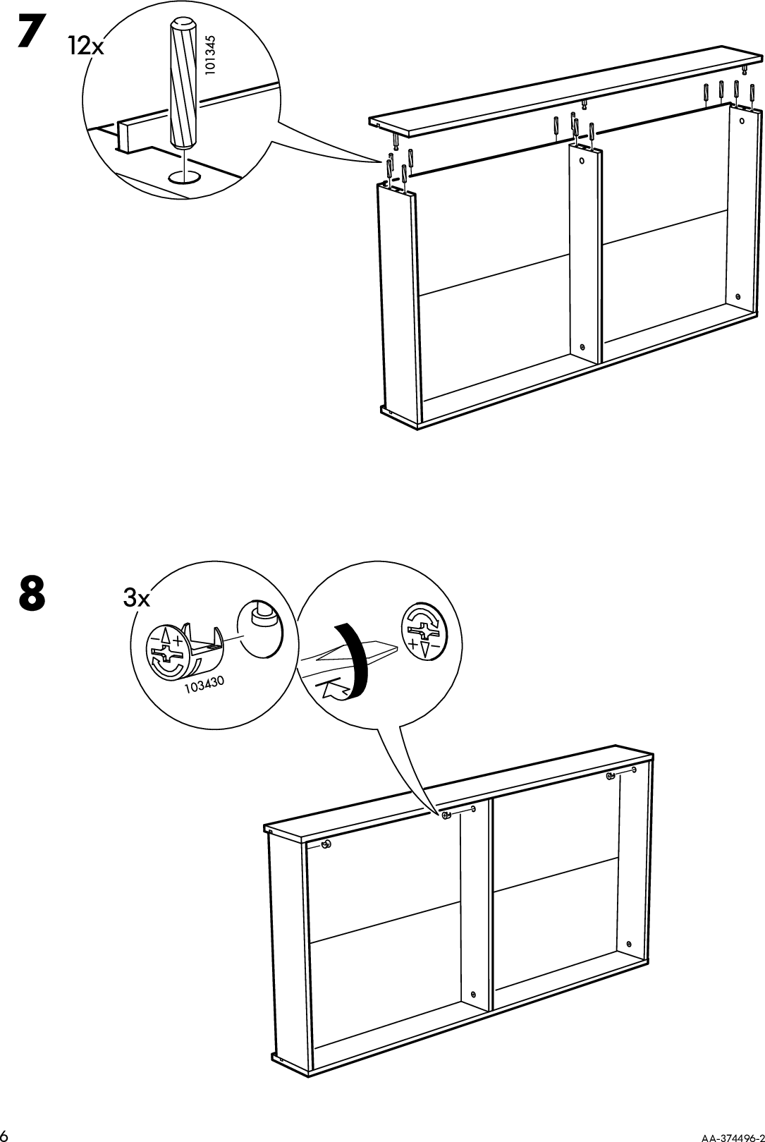 Page 7 of 8 - Ikea Ikea-Engan-Bed-Storage-Box-Assembly-Instruction