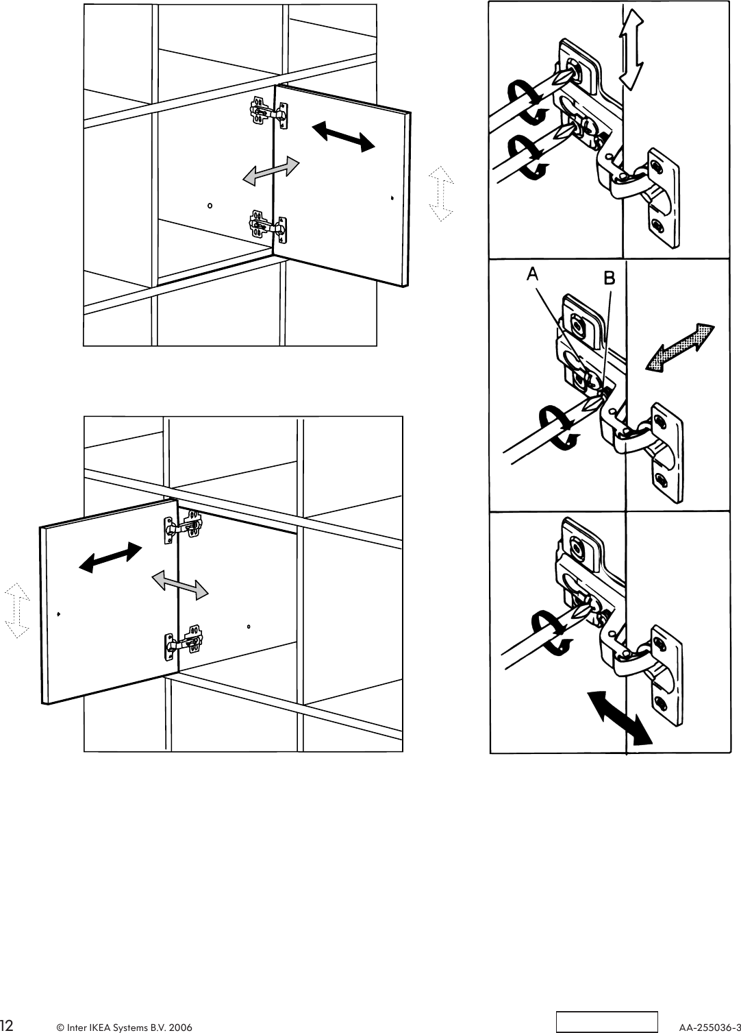 Page 12 of 12 - Ikea Ikea-Expedit-Insert-Door-13X13-Assembly-Instruction