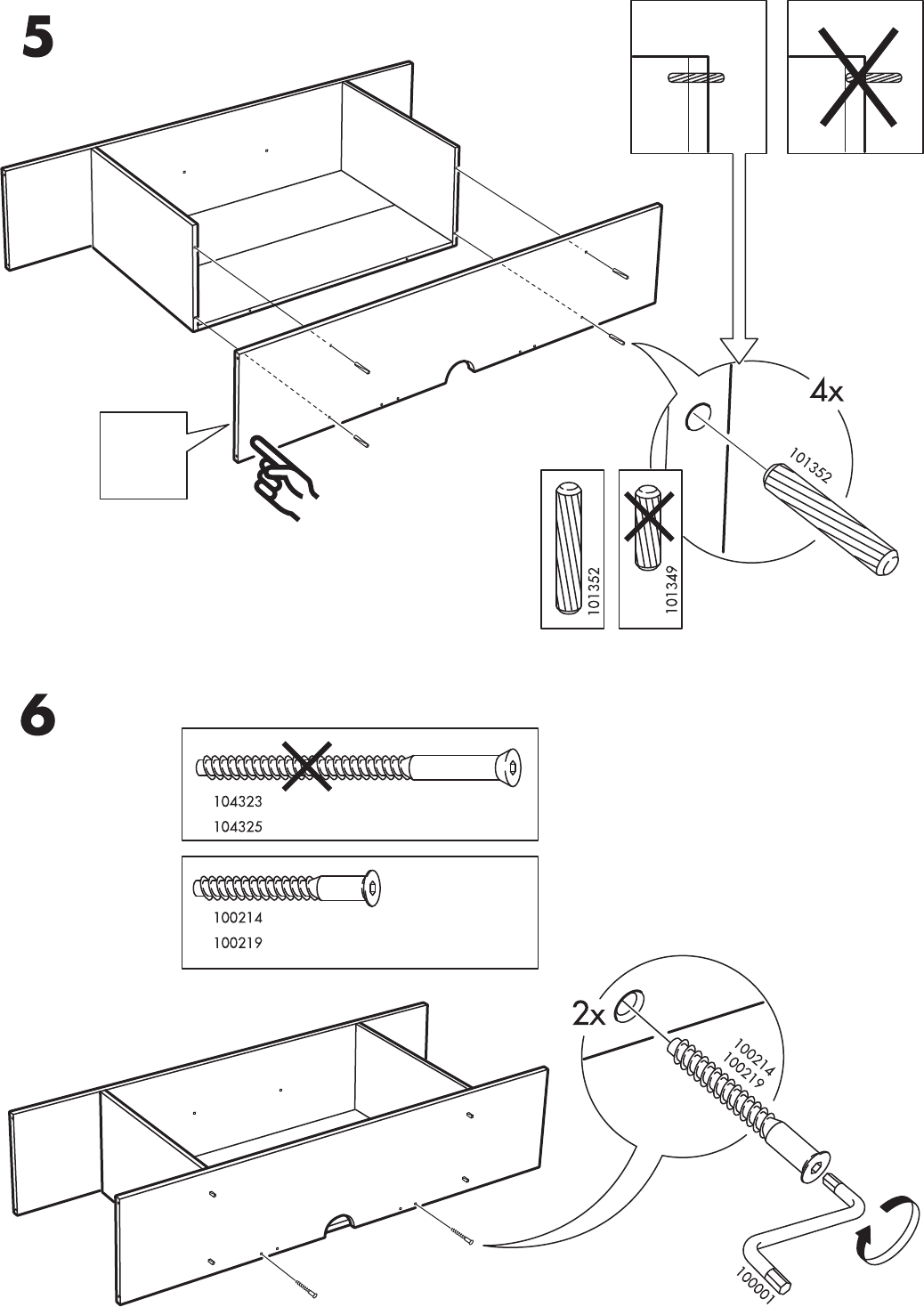 Ikea Expedit Tv Storage Unit 73X73 Assembly Instruction