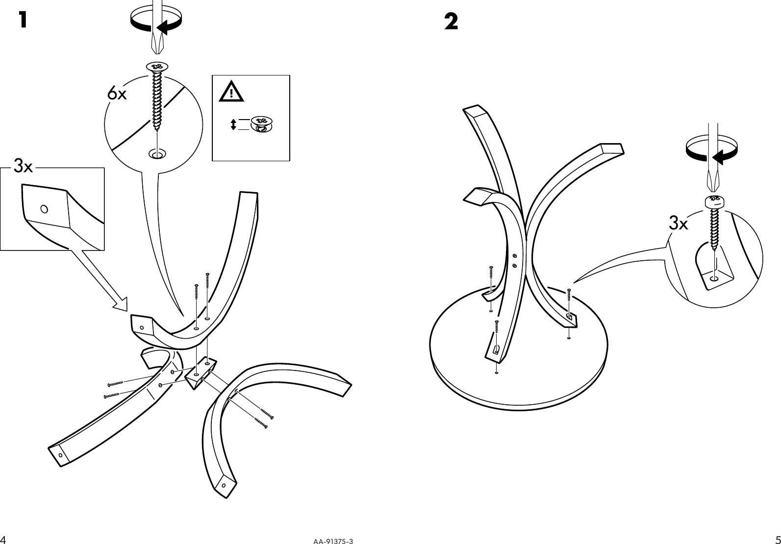 Page 4 of 4 - Ikea Ikea-Fornbro-Pedestal-Table-18-Assembly-Instruction-2  Ikea-fornbro-pedestal-table-18-assembly-instruction