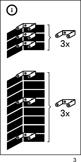 Page 3 of 8 - Ikea Ikea-Framsta-Angled-Connectors-Assembly-Instruction