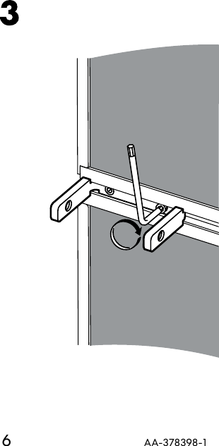Page 6 of 8 - Ikea Ikea-Framsta-Angled-Connectors-Assembly-Instruction
