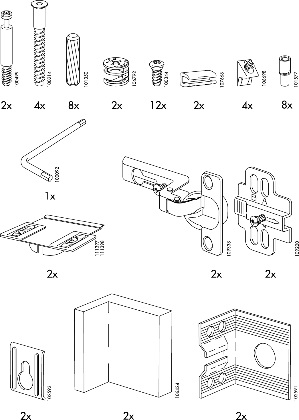 Ikea Freden Wall Cabinet Assembly Instruction