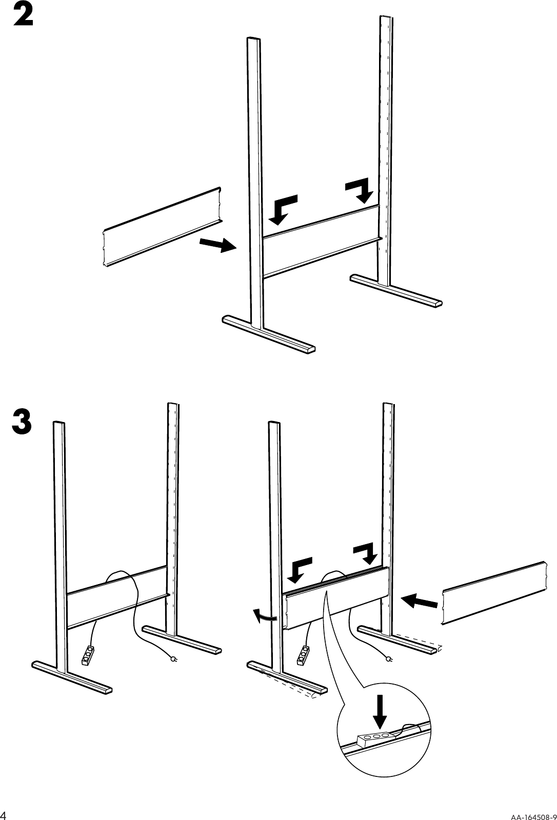 Page 4 of 8 - Ikea Ikea-Fredrik-Computer-Workstation-39X24-Assembly-Instruction