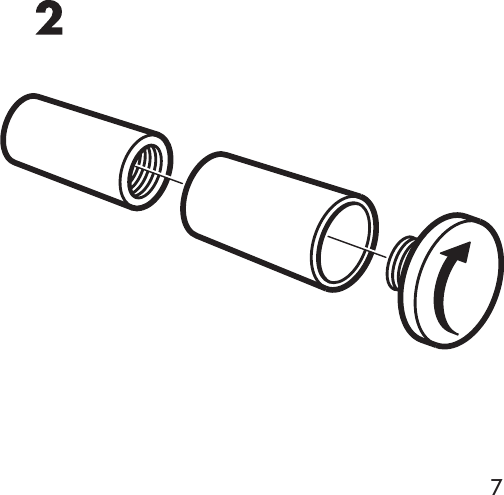 Page 7 of 8 - Ikea Ikea-Grundtal-Hanger-2Pk-Assembly-Instruction