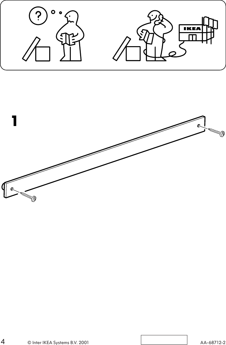 Ikea Grundtal Magnetic Knife Rack 21 Assembly Instruction