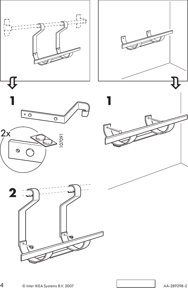 Page 4 of 4 - Ikea Ikea-Grundtal-Paper-Towel-Holder-Assembly-Instruction