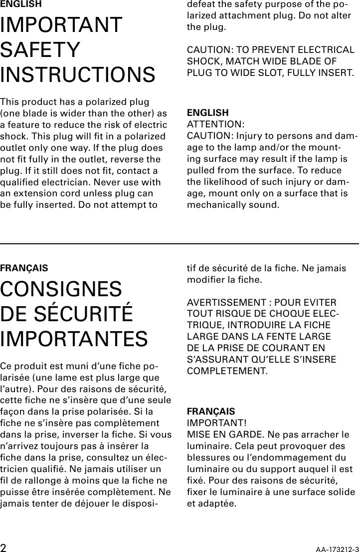 Page 2 of 8 - Ikea Ikea-Gyllen-Wall-Lamp-Assembly-Instruction