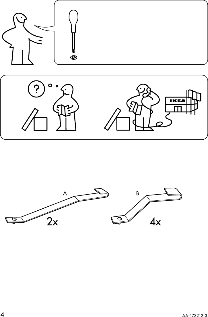 Page 4 of 8 - Ikea Ikea-Gyllen-Wall-Lamp-Assembly-Instruction
