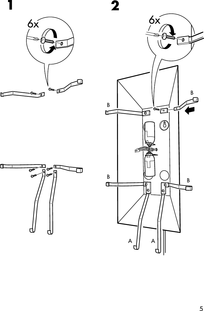 Page 5 of 8 - Ikea Ikea-Gyllen-Wall-Lamp-Assembly-Instruction