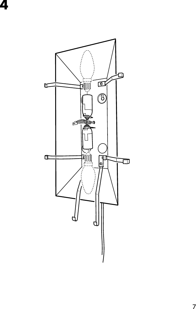 Page 7 of 8 - Ikea Ikea-Gyllen-Wall-Lamp-Assembly-Instruction