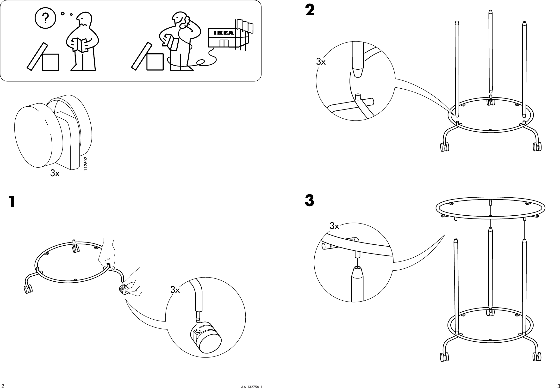 Ikea Heimdal Table 19 5 8 Assembly Instruction