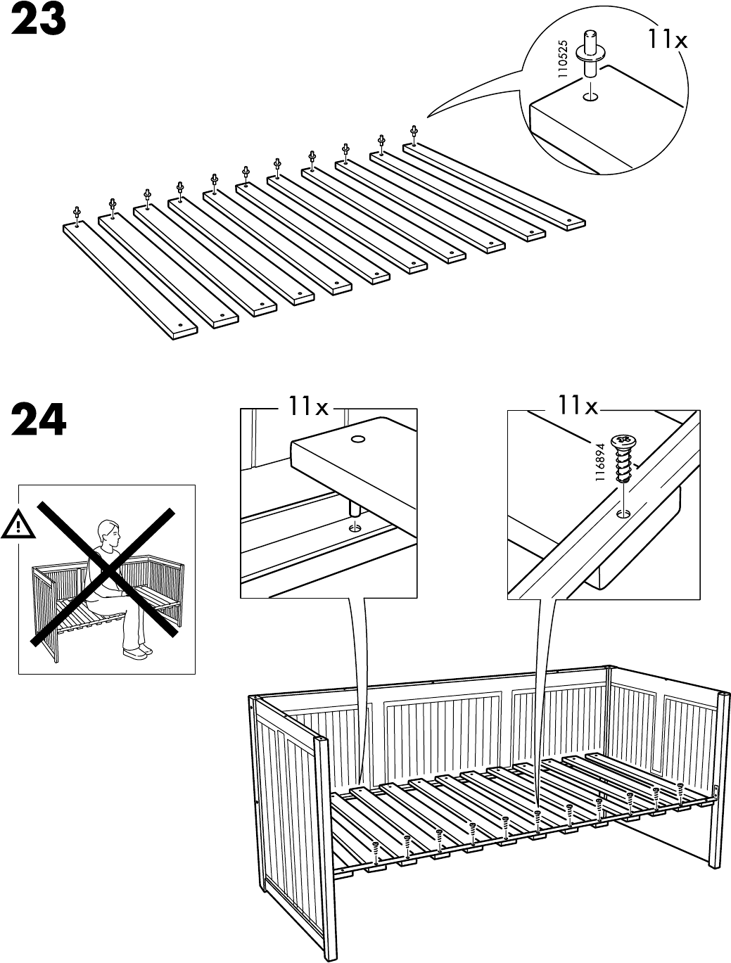 Ikea Hemnes Day Bed W 3 Drawers Assembly Instruction