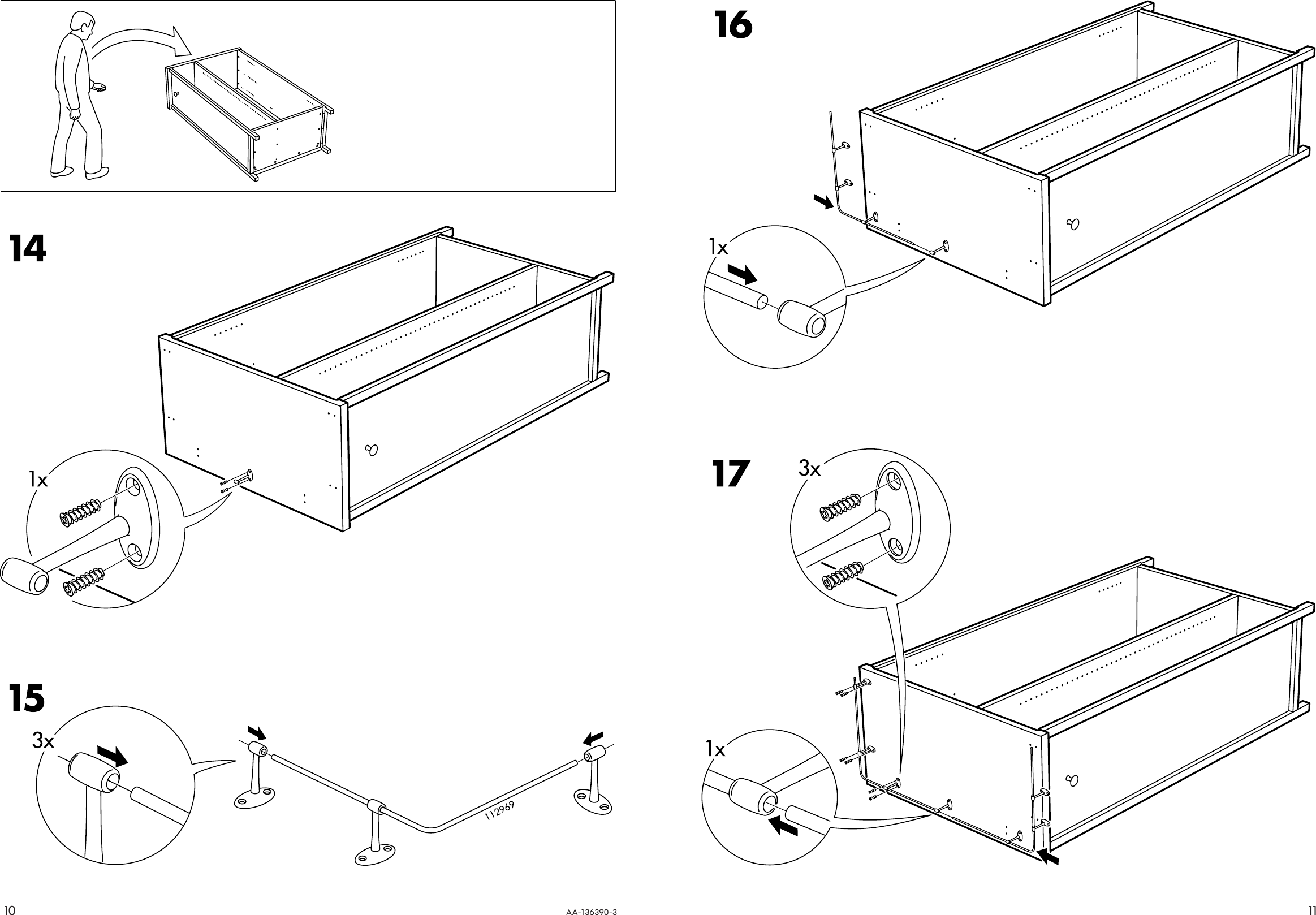 Page 10 of 10 - Ikea Ikea-Hemnes-Wardrobe-Assembly-Instruction