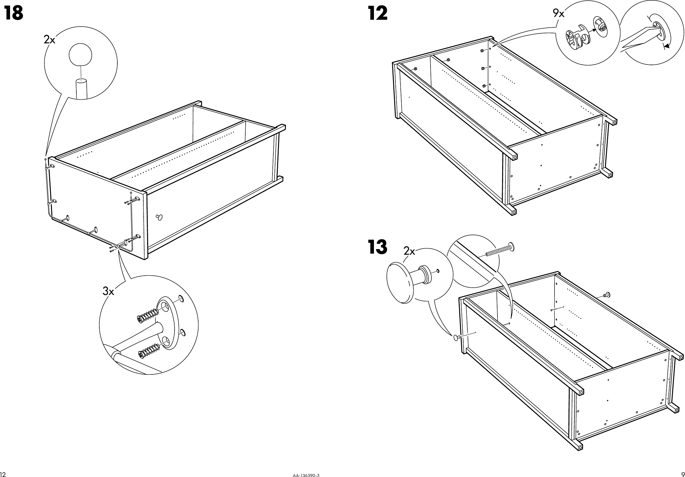 Page 9 of 10 - Ikea Ikea-Hemnes-Wardrobe-Assembly-Instruction