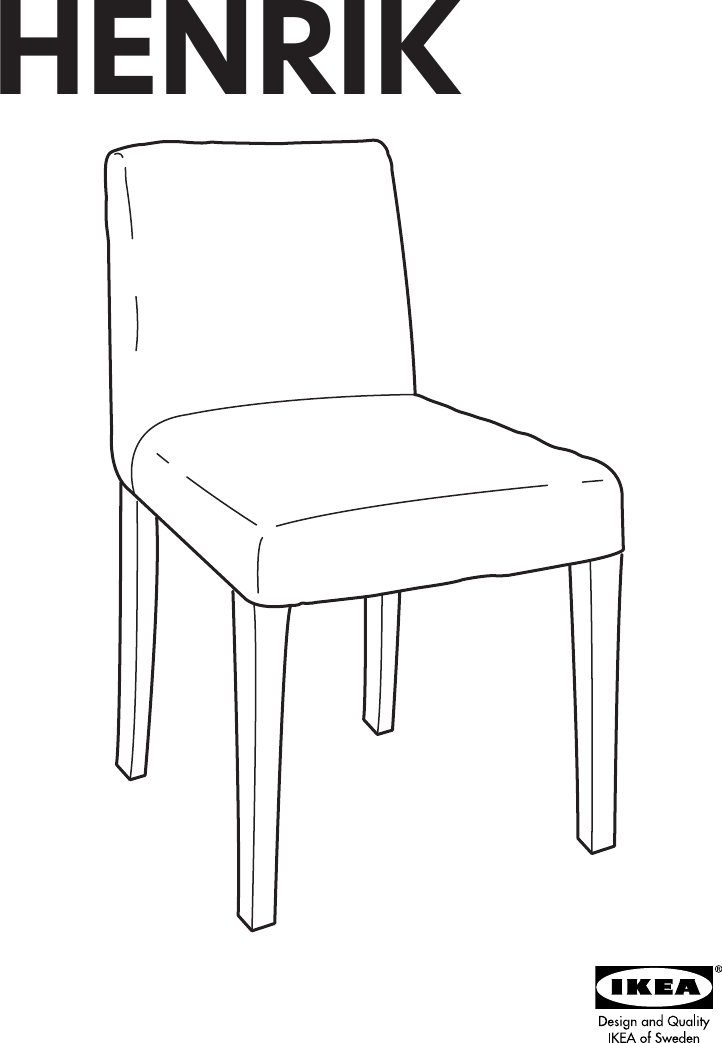 poang chair manual