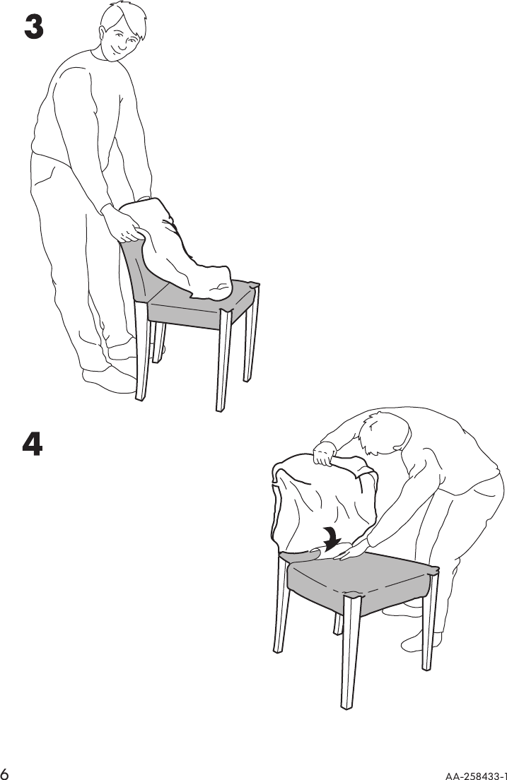 Page 6 of 8 - Ikea Ikea-Henrik-Chair-Frame-Assembly-Instruction