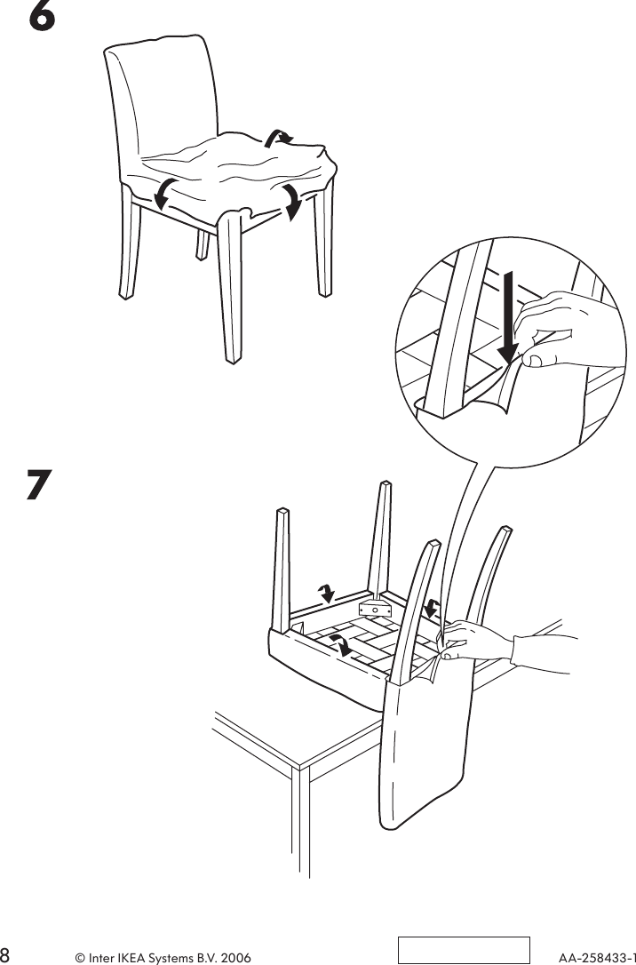 Page 8 of 8 - Ikea Ikea-Henrik-Chair-Frame-Assembly-Instruction